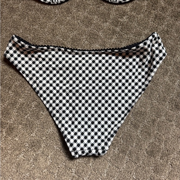 SOLID & STRIPED Daphne Gingham Bikini Set Medium - Picture 3 of 6